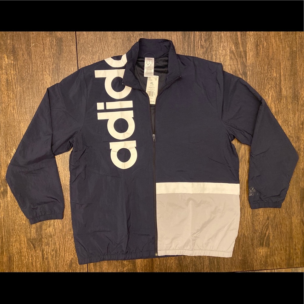Adidas mens NWT Authentic Full zip
